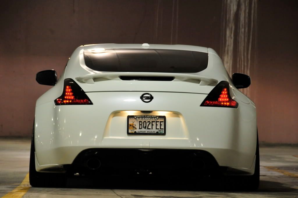 Nissan 370z blacked out tail lights #8