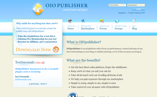 Entrecard and OIO Publisher Join Forces