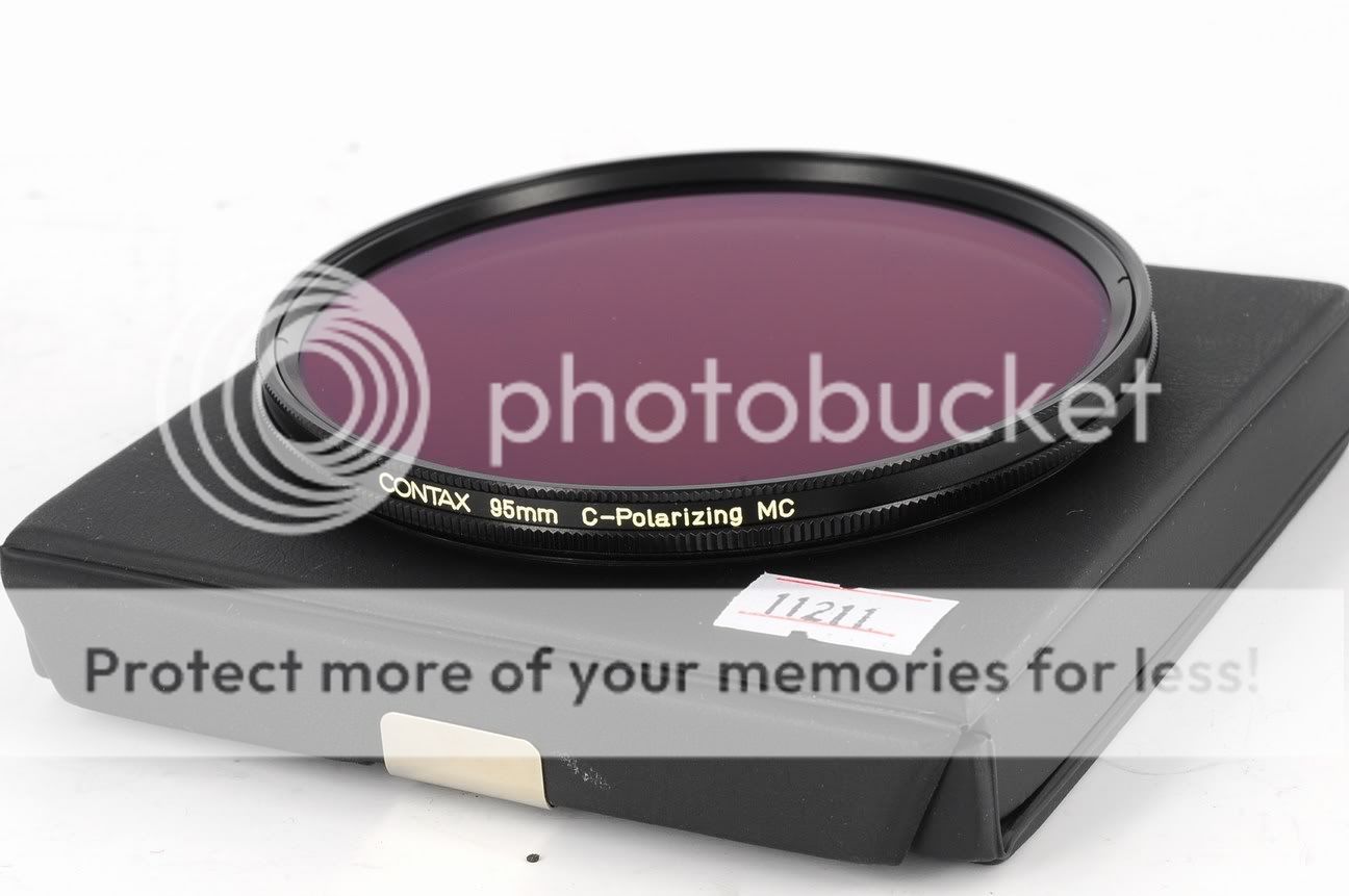 contax 康太时95mm cpl circular polarizing 滤光镜 *稀有* ￥1500