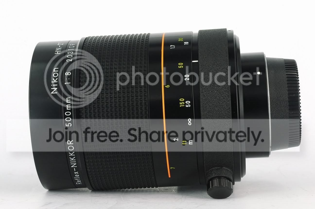 nikon尼康relex-nikkor 500mm f8 n 新型号镜头 *美品* ￥5000 97新