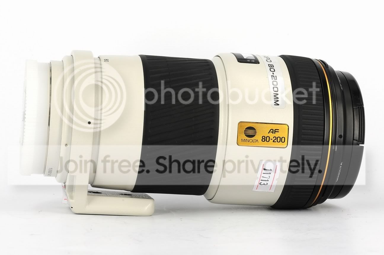 95新 美能达 minolta美能达sony af 80-200mm f2.8 hs apo g 镜头