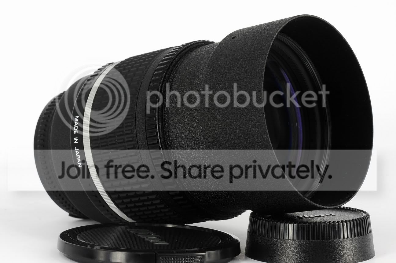 出售 99新 尼康 nikon尼康af dc-nikkor 135mm f2 defocus 镜头 *新同