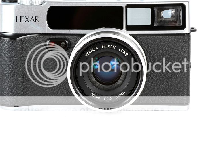 97新 柯尼卡 konica hexar af silver 巧思银色相机*超美品*