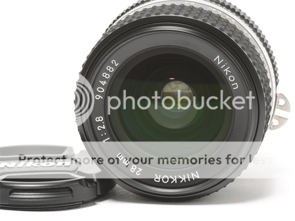 99新 尼康 nikon nikkor 28mm f/2.8 ai-s ais 镜头*如新*