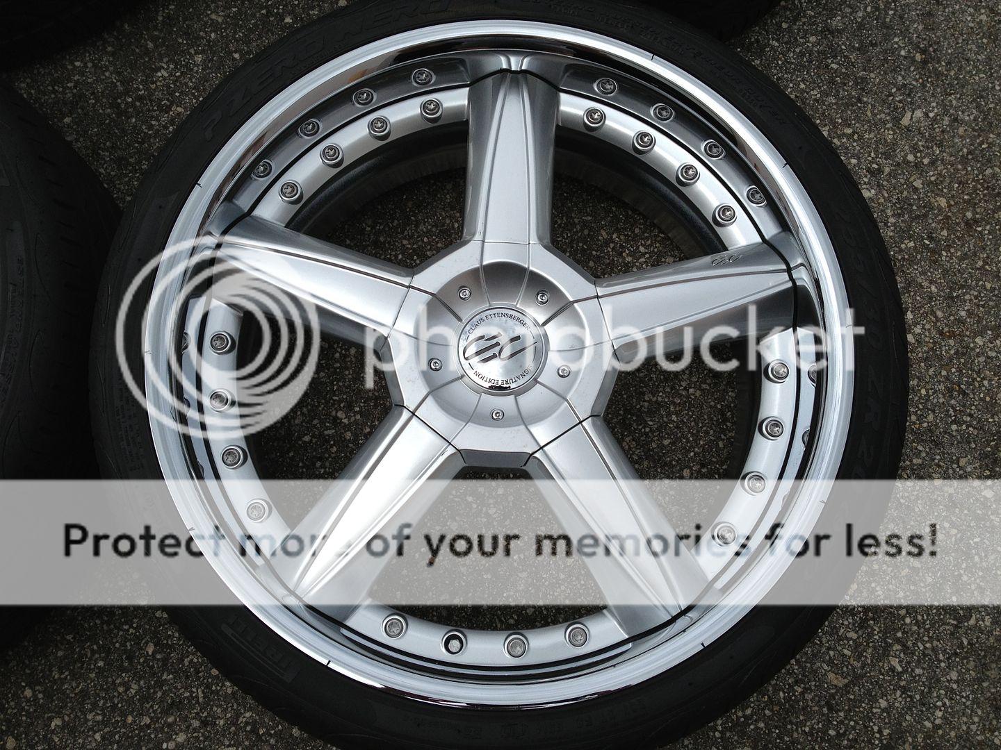 6 20" Mercedes McLaren SLR Wheels Tires Rims CEC 7254 with 2 Spares