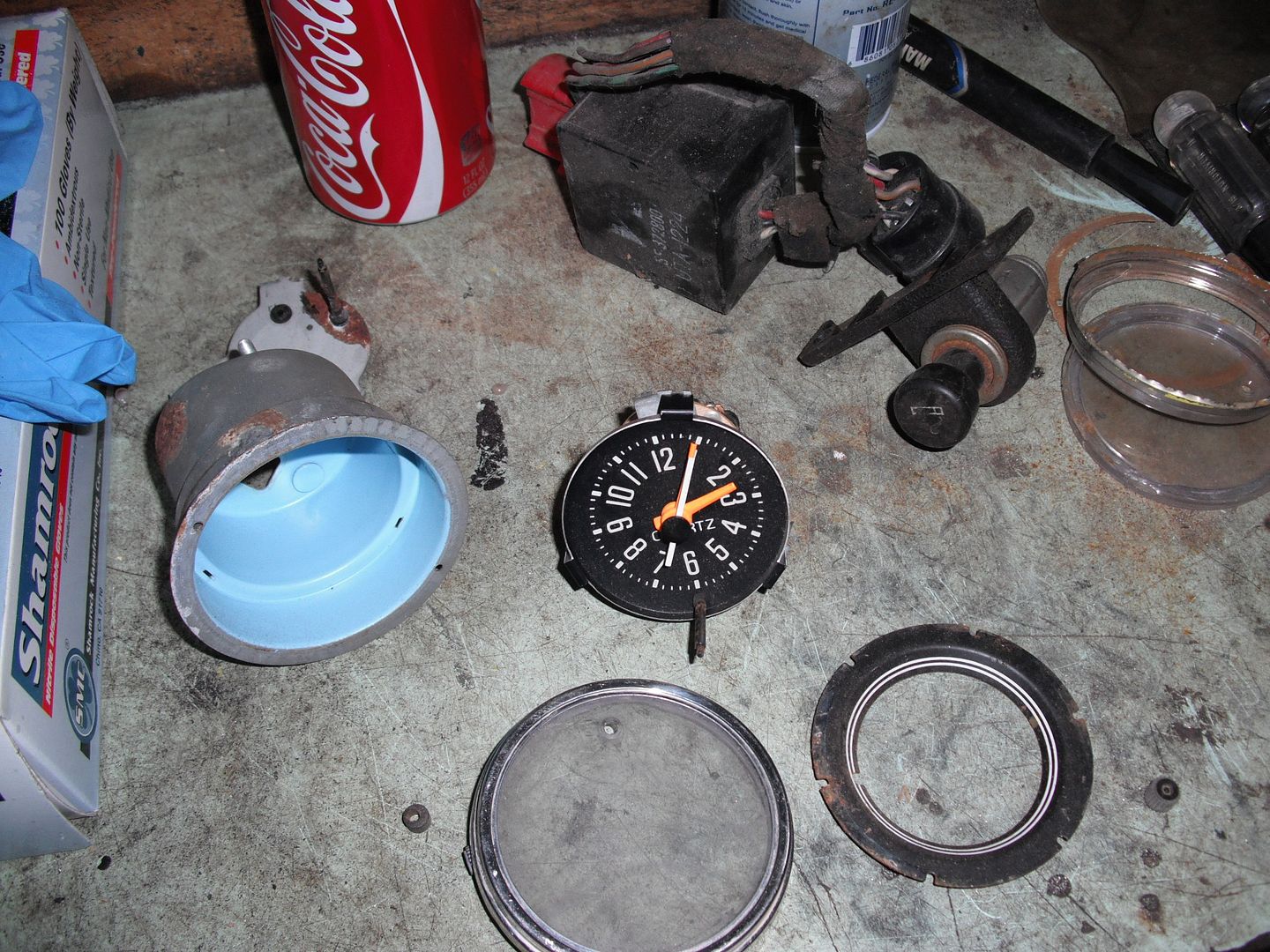 OEM CJ Clock Repair - JeepForum.com jeep cj tach wiring 